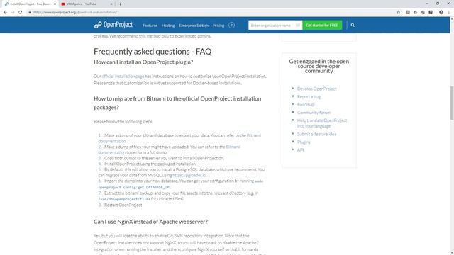 #1 OpenProject Project Management Software - Installation on windows