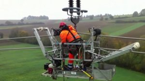 ???Мотолюлька для обслуживания ЛЭП