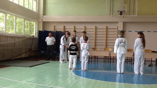 Альберт и карате, Краснодар. Вручение диплома