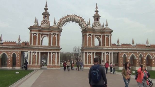 Музей-заповедник Царицыно в Москве.