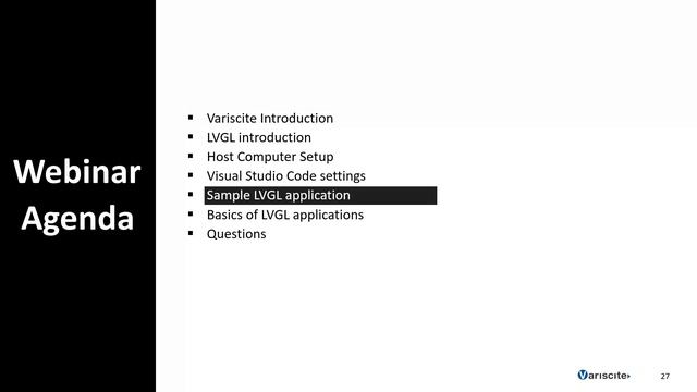 Webinar: Creating embedded graphical applications using LVGL смотреть онлайн