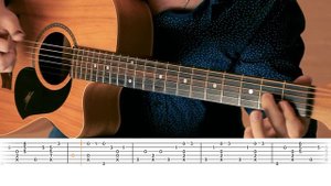 The Beatles Obladi oblada acoustic guitar tutorial Tab fingerstyle instrumental (guitarclub4you)