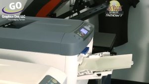 OKI 711WT Transfer Printer Using HD White Toner