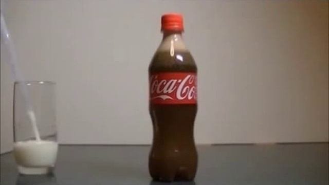 Кока кола и молоко, ЭКСПЕРИМЕНТ!!!
