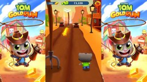 Talking Tom Gold Run - New Update Talking Tom in Wild West - Android Gameplay HD
