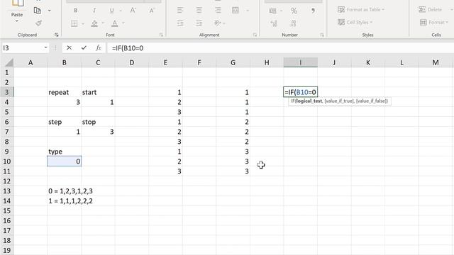 How to make REPEAT formula in excel using LAMBDA