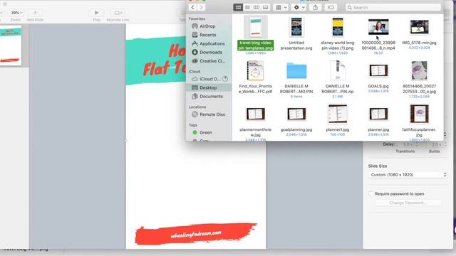 How to Create Video Pins on Pinterest Using Keynote & Canva / Pinterest Marketing for Bloggers