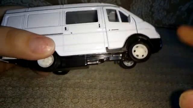 Распаковка машинки ГАЗель от Велли смотреть онлайн