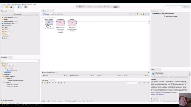 RapidMiner Regression using Subprocesses
