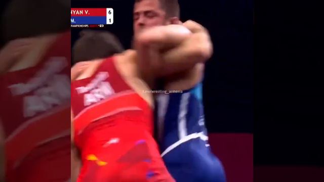 🇦🇲🥇ВАЗГЕН ТЕВАНЯН ЧЕМПИОН ЕВРОПЫ–2023по вольной борьбе 65 кг Теванян(Армения)Микай Наим Болгария12: