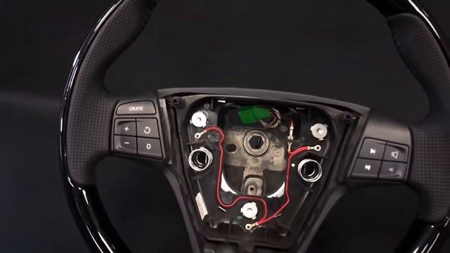 Volvo. Перетяжка руля.