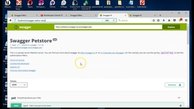 Swagger API documentation Tutorial For Beginner - 6 - How to setup swagger UI dist смотреть онлайн