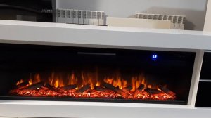 Электроочаг для встройки Vision 60 LOG LED (с дровами) Со звуком. Размеры (ВхШхГ): 425х1461х210