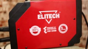 Сварочный инвертор 6,2 кВт, 10 180 А, ELITECH, ИС 200