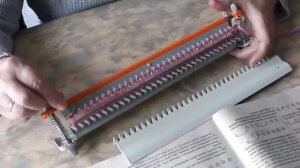 Вяжем на машине "Ивушка". Урок 8. Вязание широкого полотна