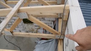 Односкатная крыша  Стропильная система  Ферма  Строим Дом ХАЙ ТЭК