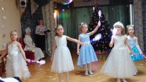 дет сад. новый год 2023г танец фей 6 лет