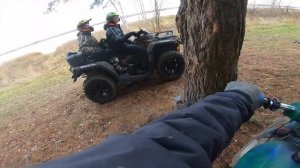 ЛЕГЕНДА ИЗ ПРОШЛОГО!!!// ТЕСТ ДРАЙВ МОТОЦИКЛА МИНСК!!! //СНОВА УТОНУЛ В БОЛОТЕ НА КВАДРОЦИКЛЕ BRP!!