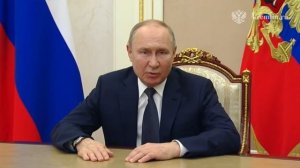 Видеообращение Президента России Владимира Путина по случаю Дня спасателя