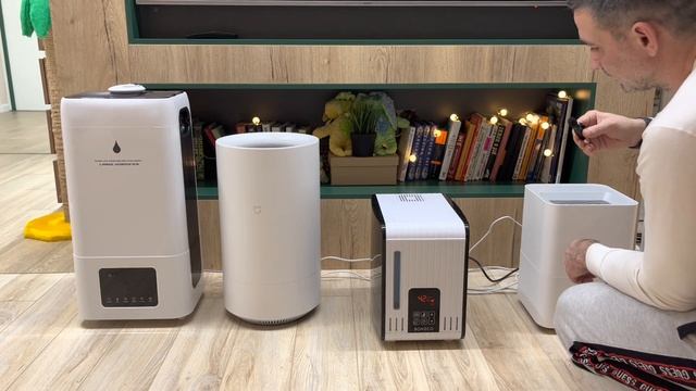 Сравнение шума Boneco S450 c другими увлажнителями воздуха смотреть онлайн