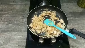 Кальмары фаршированные грибами с курицей