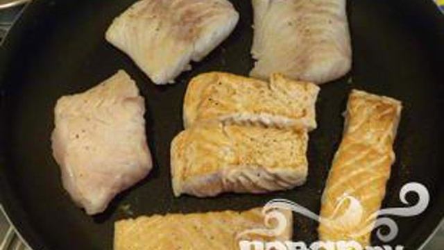 Морепродукты с квашеной капустой