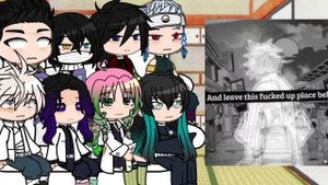 || The hashiras react to the Kamoboko squad !! || Part 4/6 || Genya Shinazugawa ||