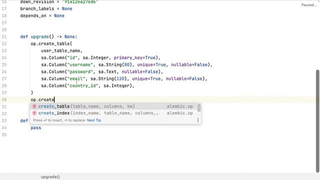 How to Handle the Database Migrations with Alembic | Flask and Python Backend 10 смотреть онлайн