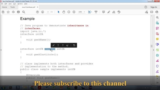 Interfaces in Java | The Abstraction through Interfaces | Multiple Inheritance in Java by Interface