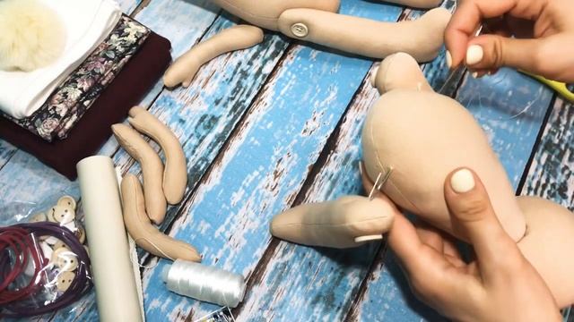 Как пришить ноги и руки кукле смотреть онлайн