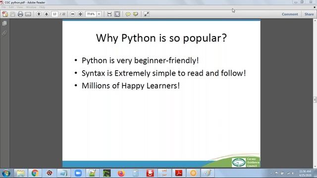 Introduction to python programming