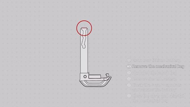 KIA K5 - Changing the Smart Key Battery смотреть онлайн