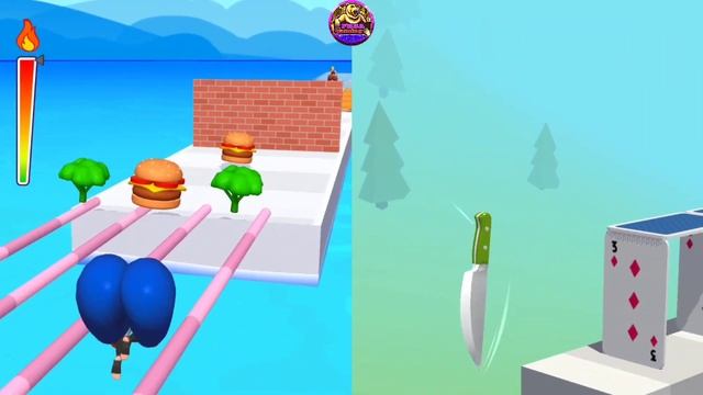 Satisfying Mobile Games - Twerk Race 3D, Slice it All - (ASMR Video) New UPDATE смотреть онлайн