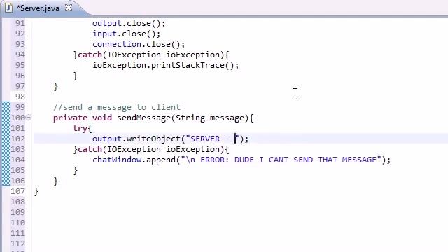 Intermediate Java Tutorial 45 How to Send Messages смотреть онлайн