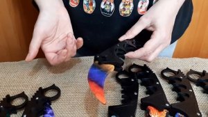 Деревянный нож Керамбит | Керамбит выкидной, складывающийся