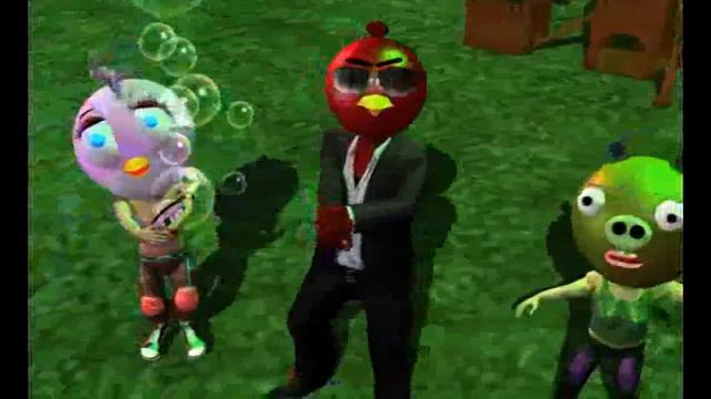 angry birds gandam style haloween theme DEAD смотреть онлайн