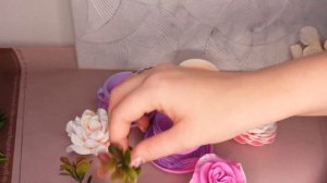 Собираю мыльный букет с мишкой|композиция в большом и малом куполе. |чашечка из мыла|soap