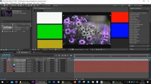 Режимы наложения Hue, Saturation, Color, Luminosity  After Effects