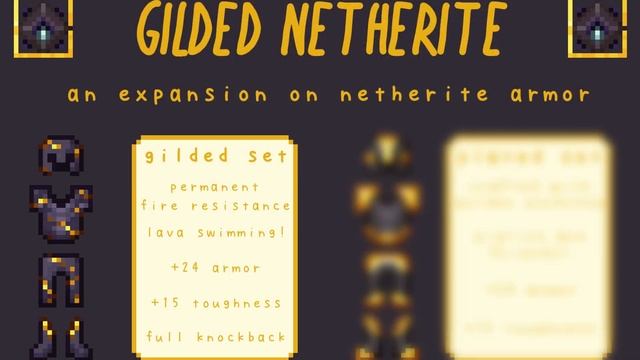 Gilded Netherite Armor is INSANE... смотреть онлайн