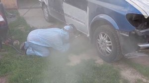 Ремонт кузова МЕРСЕДЕС ВИАНО Mercedes Viano 2009г.