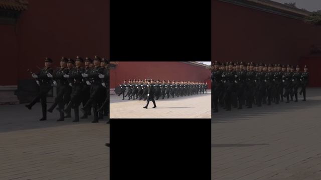 Does the Chinese Military have a silent drill team? #military #army #navy #soldier #marine #airforc