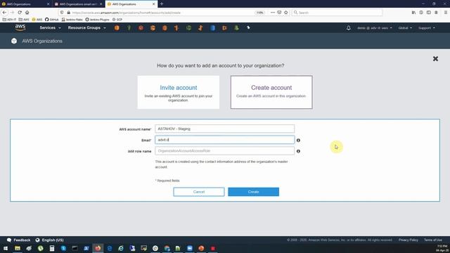 AWS - AWS Organizations - Создание и управление Multi AWS Accounts смотреть онлайн