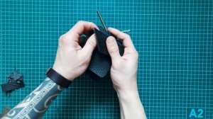 Кошелек из натуральной кожи своими руками "Зажим" / Работа с кожей / MARY SHELLEY