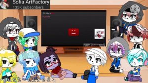 NAJ AU reacts to the original multiverse • part 2/3 • Gacha club