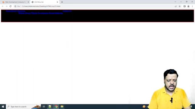 Dropdown Menu HTML CSS | Navigation Bar in HTML CSS | CSS | CSS3