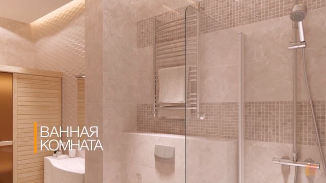 ЖК Классика, интерьер двухкомнатной квартиры в  стиле легкой классики, 75 кв.м.