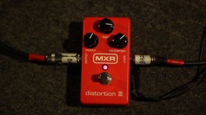 MXR Distortion III Demo