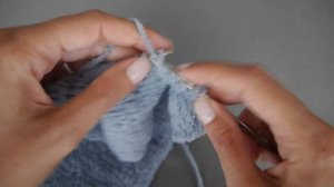 Детская плюшевая кофта. Вязание спицами. Часть 2