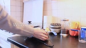 Видеодемонстрация электрической ножеточки Хозяйка 31М