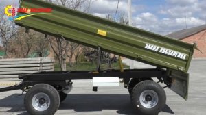 Прицеп тракторный коммунальный | 2ТСП-6 Завод Кобзаренко для трактора, минитрактора 30 л.с.